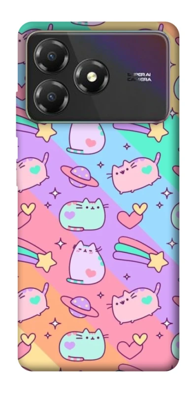 Чехол на ZTE Blade A36 Cat Cute фото 1 из 1