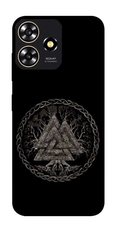 Чехол на ZTE Blade A73 4G Валькнут v3 фото 1 из 1