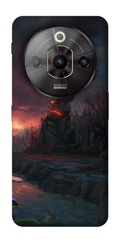 Чохол на ZTE Nubia Focus Pro Dota road фото 1 з 1