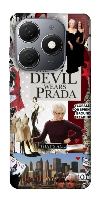 Чехол на TECNO Spark 20 Fashion collage ver.15 фото 1 из 1
