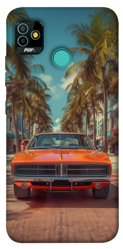 Чохол на TECNO POP 5 Tropical car фото 1 з 1
