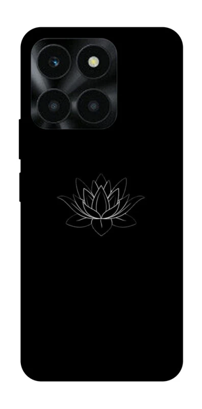 Чохол на Huawei Honor X6a Black Lotus фото 1 Чохол на Huawei Honor X6a Black Lotus фото 1 з 1