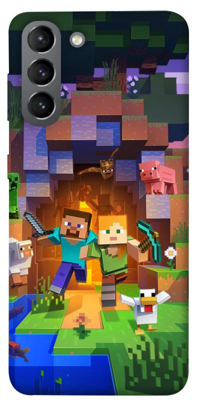 Чехол на Samsung Galaxy S21 Minecraft game фото 1 из 1