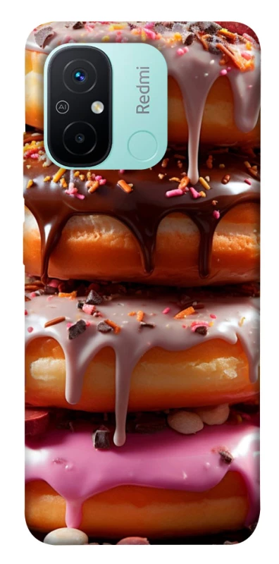 Чохол на Xiaomi Redmi 12C / Poco C55 Пончики фото 1 з 1