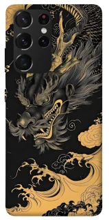 Чохол на Samsung Galaxy S21 Ultra gold dragon фото 1 з 1