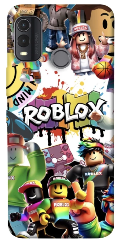 Чохол на Nokia G11 Plus Roblox Characters Collage фото 1 з 1