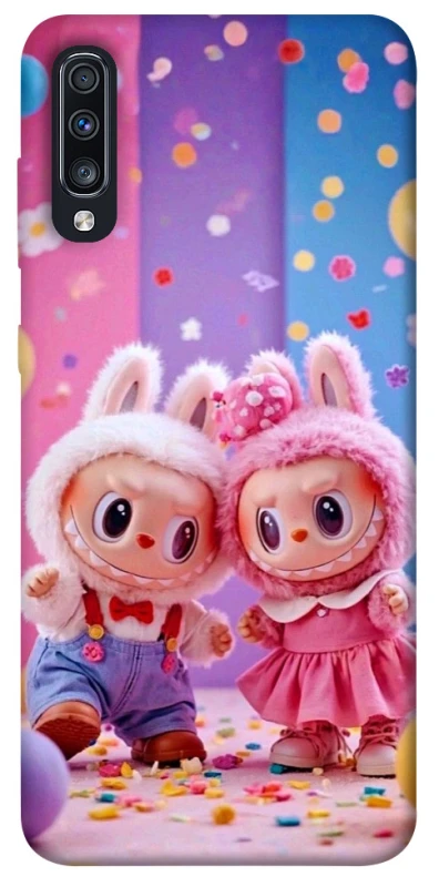 Чохол на Samsung Galaxy A70 (A705F) Labubu twins ver.3 фото 1 з 1