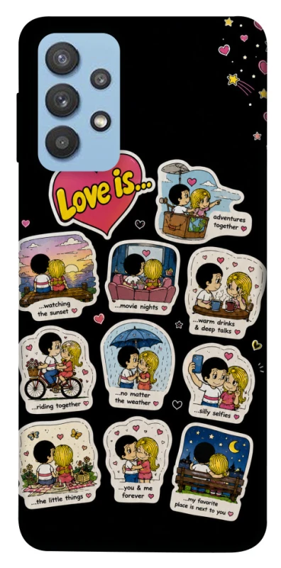 Чехол на Samsung Galaxy M32 Love is ver.4 фото 1 из 1
