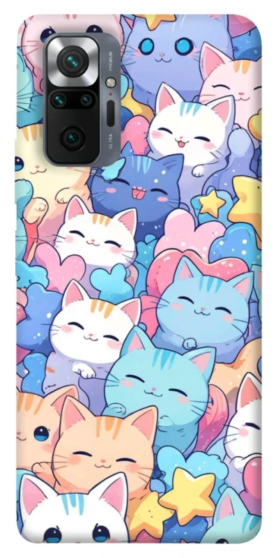 Чохол на Xiaomi Redmi Note 10 Pro Funny Kittens ver.3 фото 1 з 1