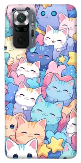 Чехол на Xiaomi Redmi Note 10 Pro Funny Kittens ver.3 фото 1 из 1
