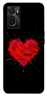Чехол на Oppo A76 4G Splash heart фото 1 из 1