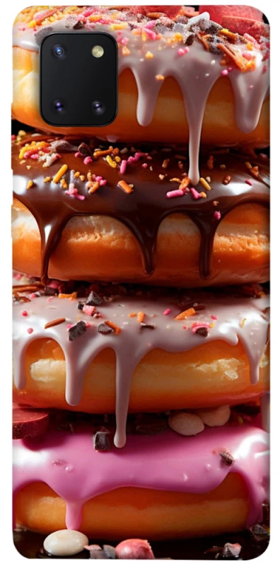 Чехол на Samsung Galaxy Note 10 Lite (A81) Пончики фото 1 из 1