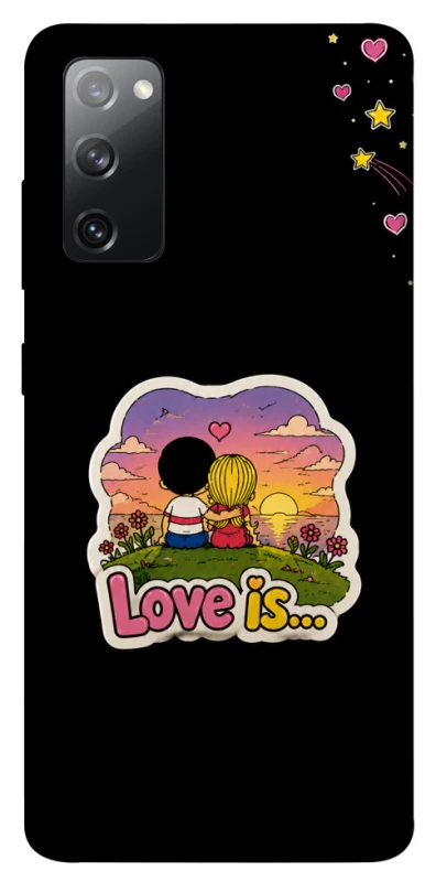 Чохол на Samsung Galaxy S20 FE Love is ver.5 фото 1 з 1