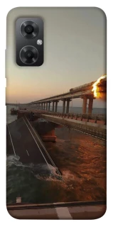 Чехол на Xiaomi Redmi Note 11R Крымский мост устал фото 1 из 1