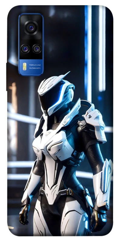 Чехол на Vivo Y51a Cyber space girl ver.6 фото 1 из 1