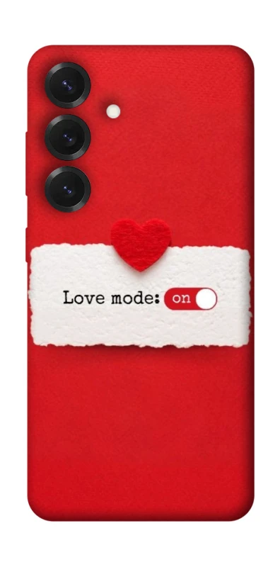 Чохол на Samsung Galaxy S26 Edge Love Mode ON фото 1 з 1