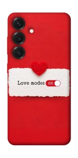 Чохол на Samsung Galaxy S26+ Love Mode ON фото 1 з 1