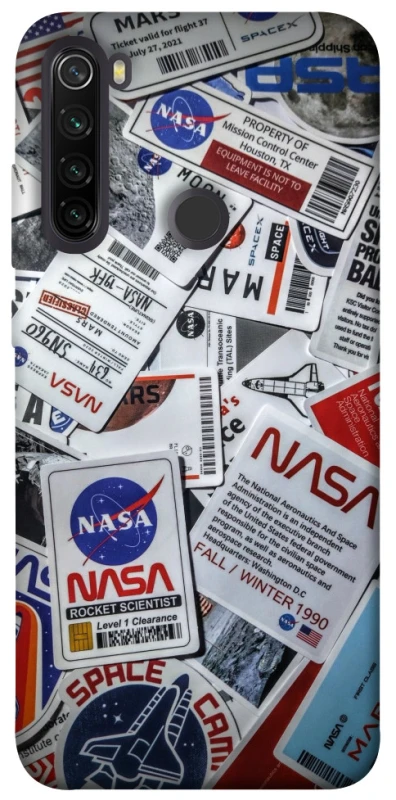 Чехол на Xiaomi Redmi Note 8T NASA ver.4 фото 1 из 1