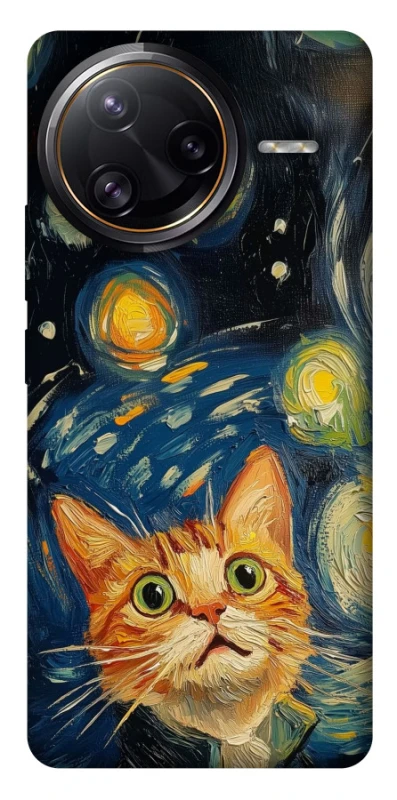 Чехол на Xiaomi Poco F7 Ultra paint cat фото 1 из 1