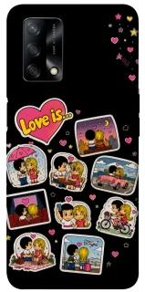 Чохол на Oppo A74 4G Love is ver.3 фото 1 з 1