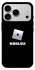 Чехол на Apple iPhone 18 Pro Max Roblox logo black фото 1 из 1