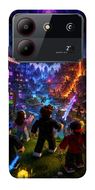 Чехол на ZTE Blade A54 4G Roblox aesthetics ver.12 фото 1 из 1