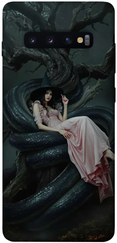 Чехол на Samsung Galaxy S10+ Halloween Witch ver.7 фото 1 из 1