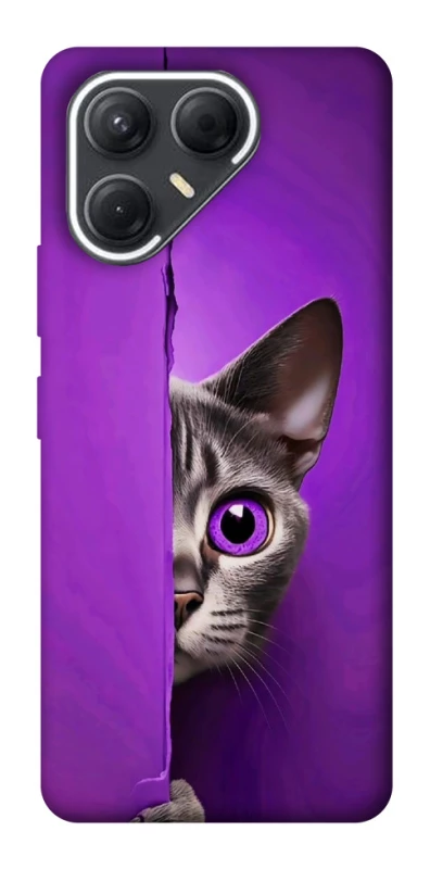 Чохол на TECNO Pova 7 Кіт-підглядач фото 1 з 1