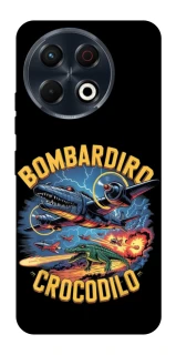 Чохол на TECNO Spark 30 Pro (KL7) Bombardino Crocodilo v2 фото 1 з 1