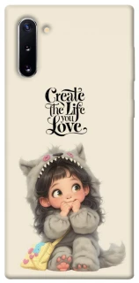 Чохол на Samsung Galaxy Note 10 Create the life you love фото 1 з 1
