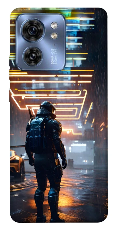 Чехол на Motorola Edge 40 Cyber character фото 1 из 1