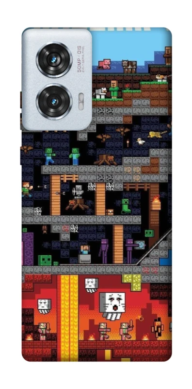 Чохол на Motorola Edge 50 Fusion Minecraft фото 1 з 1