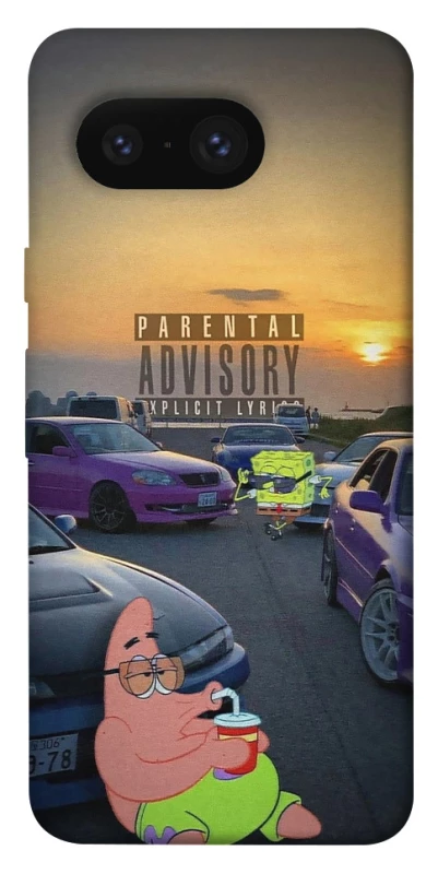 Чохол на Google Pixel 8 Патрік на перегонах фото 1 з 1