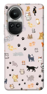 Чохол на Oppo Reno 10 Cat style ver.1 фото 1 з 1