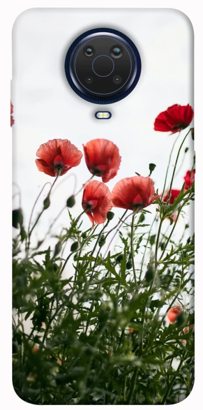 Чохол на Nokia G20 / G10 / 6.3 Поле маків фото 1 з 1