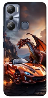 Чохол на Infinix Hot 20i Сar and dragon фото 1 з 1