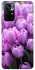 Чехол на Xiaomi Poco M4 Pro 5G Фиолетовые тюльпаны фото 1 из 1