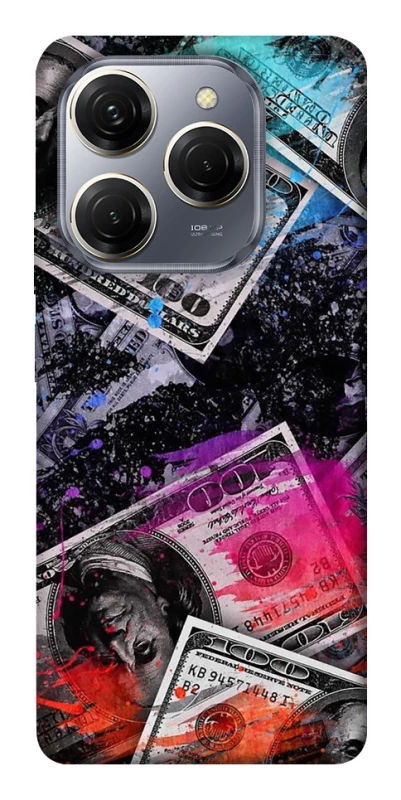 Чохол на TECNO Spark 20 Pro Neo dollar v3 фото 1 з 1