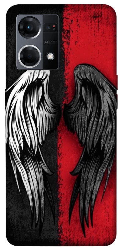 Чохол на Oppo Reno 7 4G Angel and Devil фото 1 з 1
