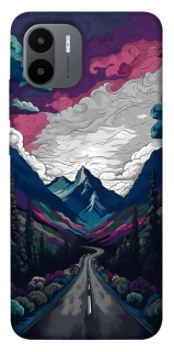 Чехол на Xiaomi Redmi A1+ / Poco C50 / A2+ Нарисованные горы фото 1 из 1