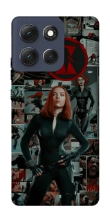 Чохол на Motorola Moto G86 Black Widow фото 1 з 1