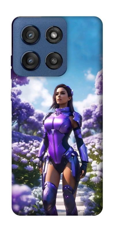 Чохол на Motorola Edge 60 Stylus Cyber space girl ver.4 фото 1 з 1
