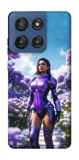 Чохол на Motorola Edge 60 Stylus Cyber space girl ver.4 фото 1 з 1