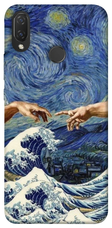 Чохол на Huawei P Smart+ (nova 3i) Art collage ver.7 фото 1 з 1