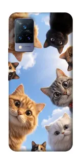 Чехол на Vivo V21 Cats фото 1 из 1