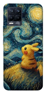 Чохол на Realme 8 Pikachu and Van Gogh фото 1 з 1