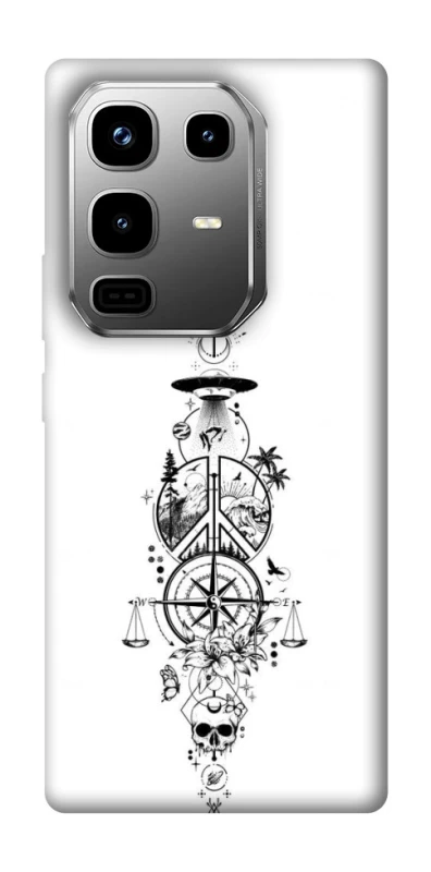 Чехол на Infinix Note 50 Pro Tattoo ver.7 фото 1 из 1