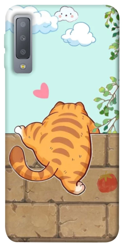 Чохол на Samsung A750 Galaxy A7 (2018) Cat the meow фото 1 з 1