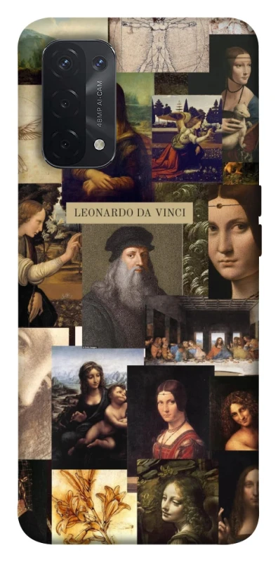 Чохол на Oppo A54 5G / A74 5G Leonardo da Vinci фото 1 з 1