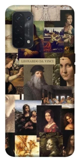 Чехол на Oppo A54 5G / A74 5G Leonardo da Vinci фото 1 из 1